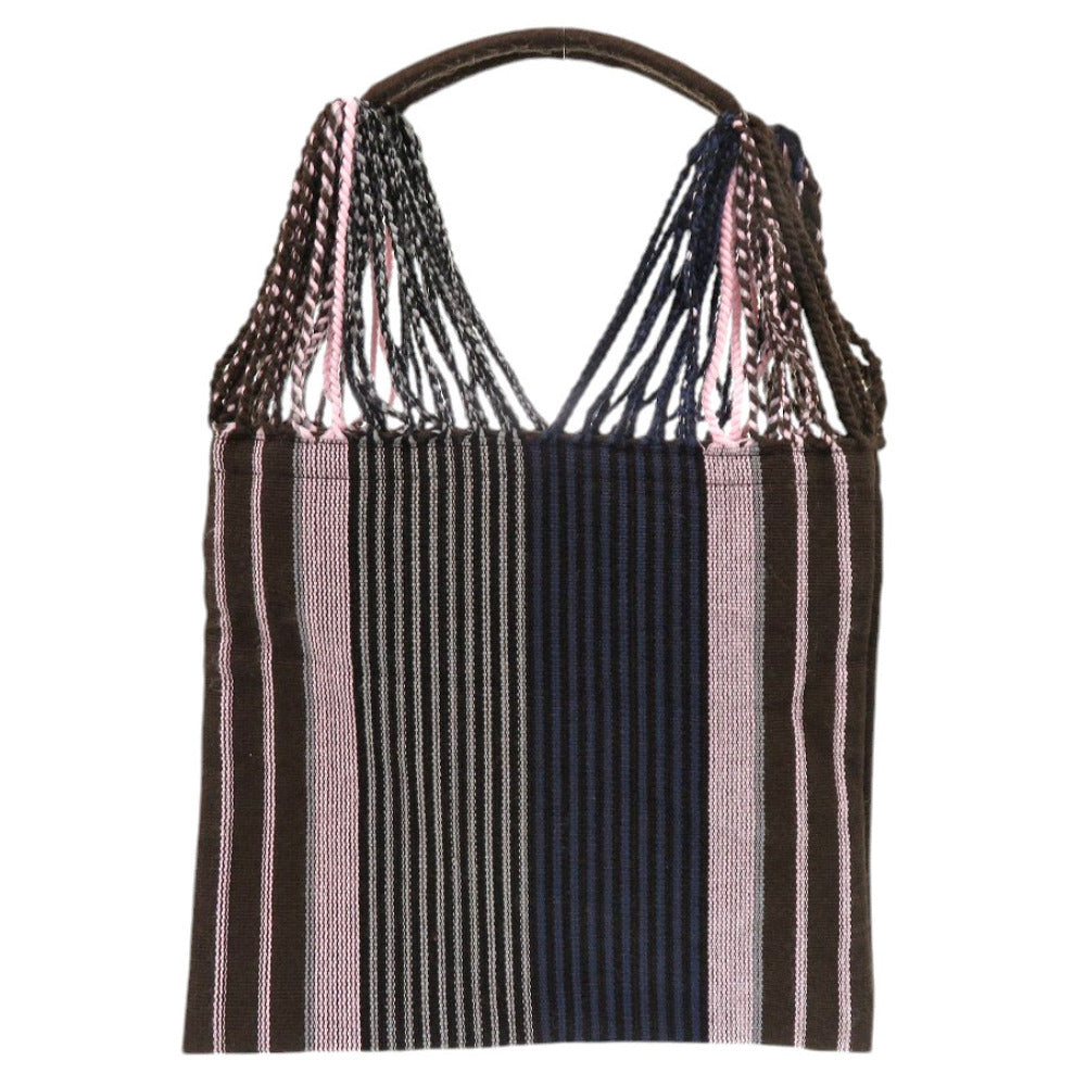 MARNI Tote Bag polyester Brown Marni Flower Cafe Hammock Bag