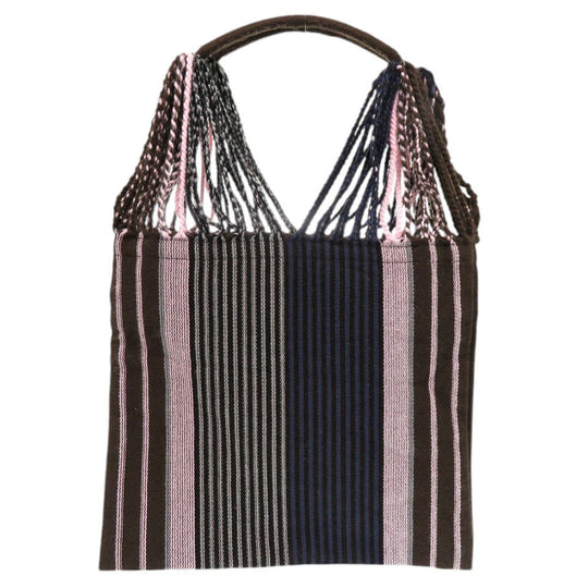 MARNI Tote Bag polyester Brown Marni Flower Cafe Hammock Bag