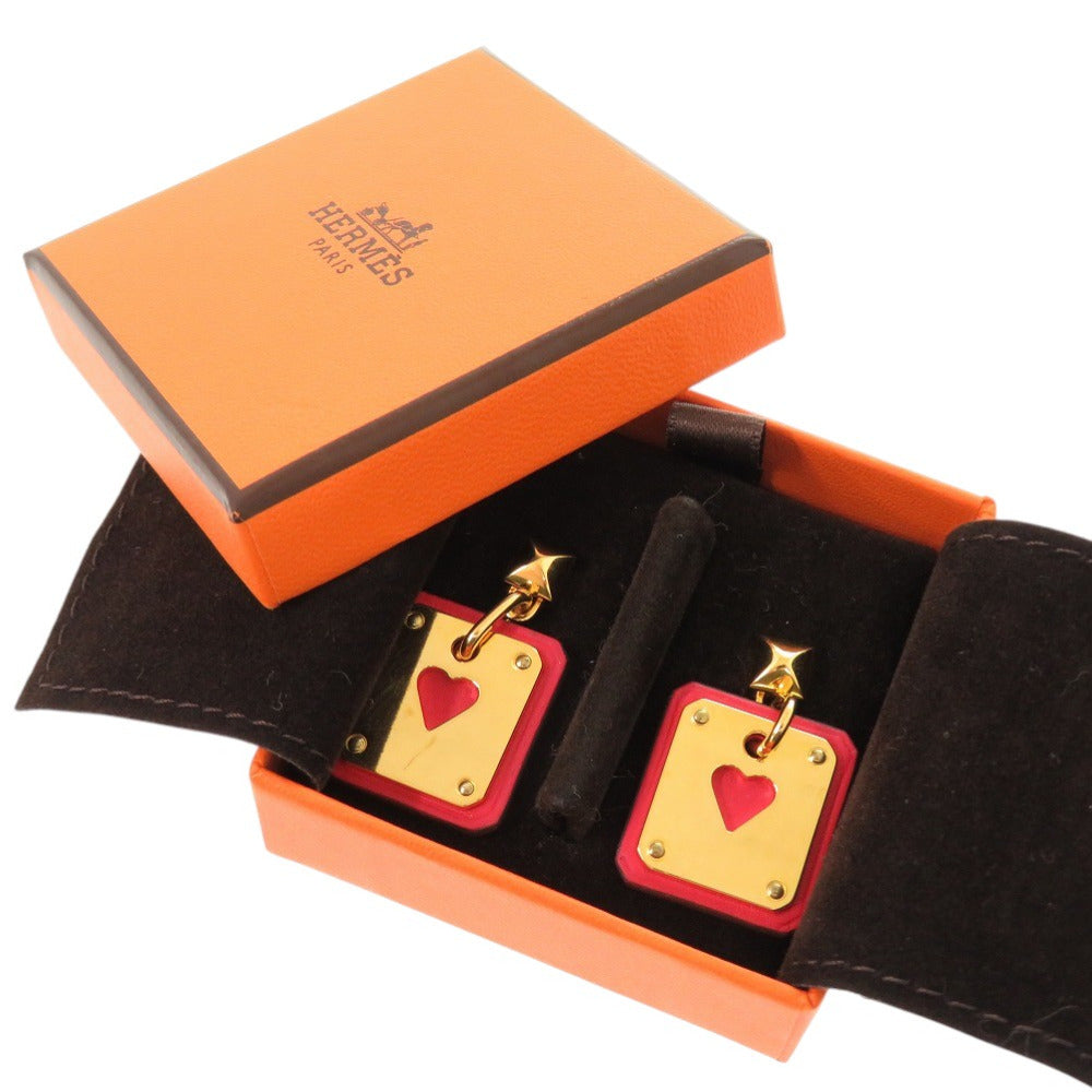 HERMES Pierce Vaux Swift, Metal gold Us Do Cool