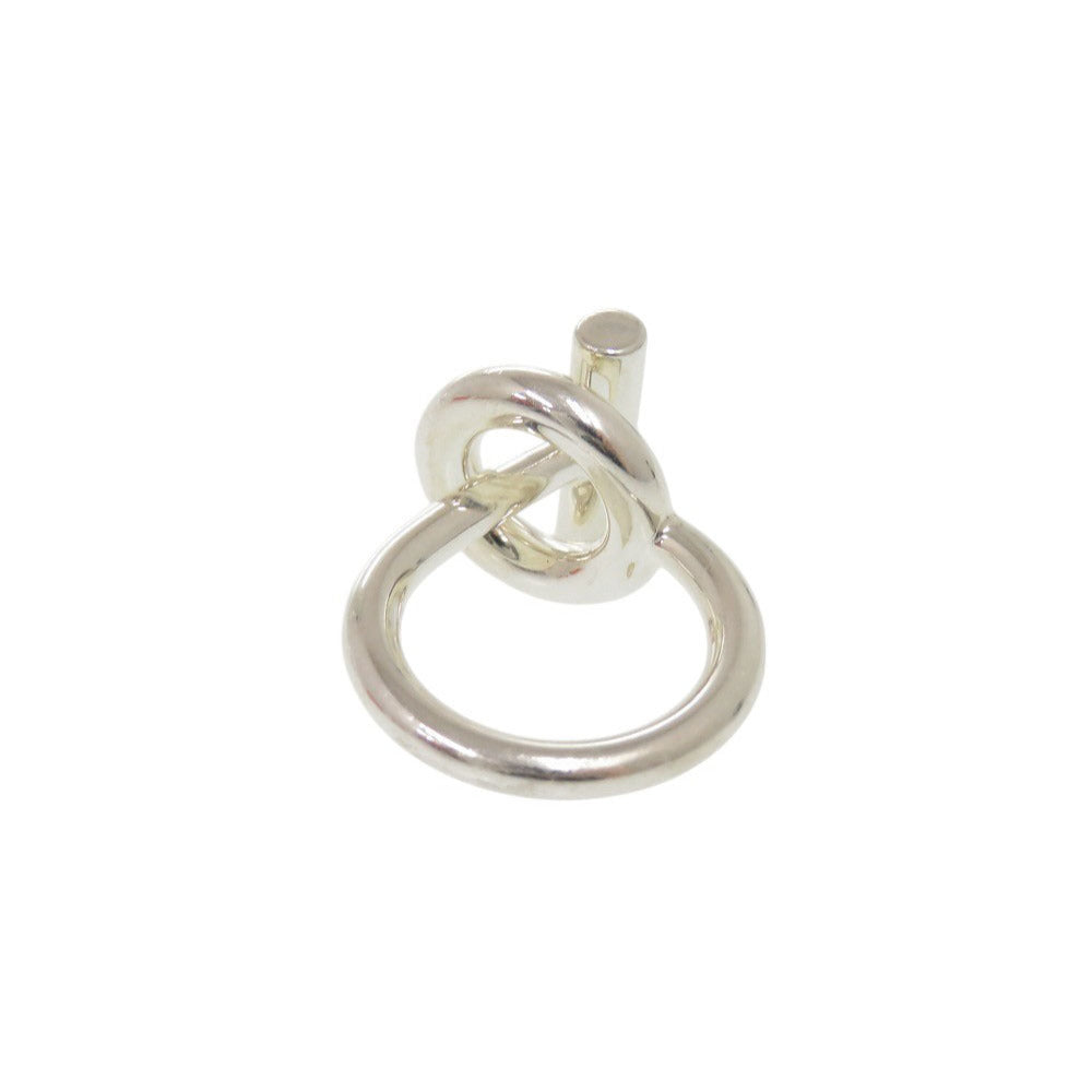 HERMES Ring Silver925 Silver Echape 48