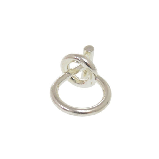HERMES Ring Silver925 Silver Echape 48