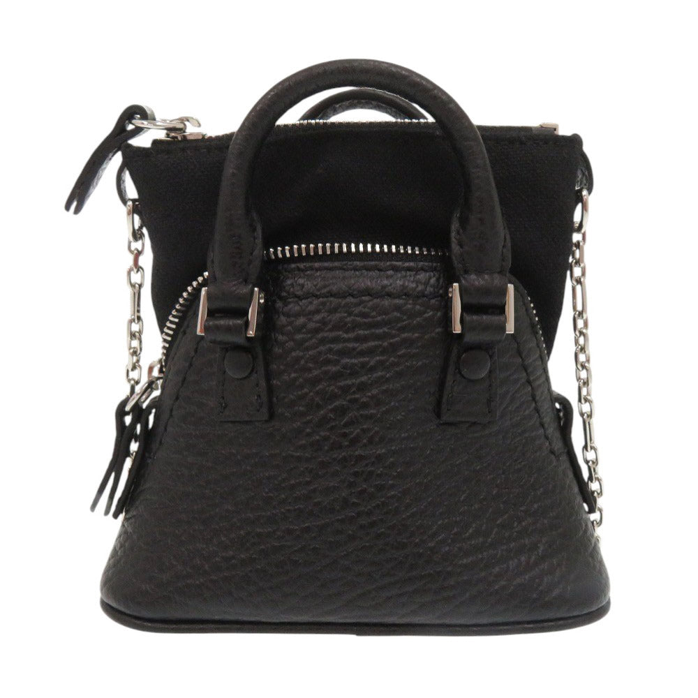 Maison Margiela Shoulder Bag SB3WG0025 leather black 5AC Classic Baby