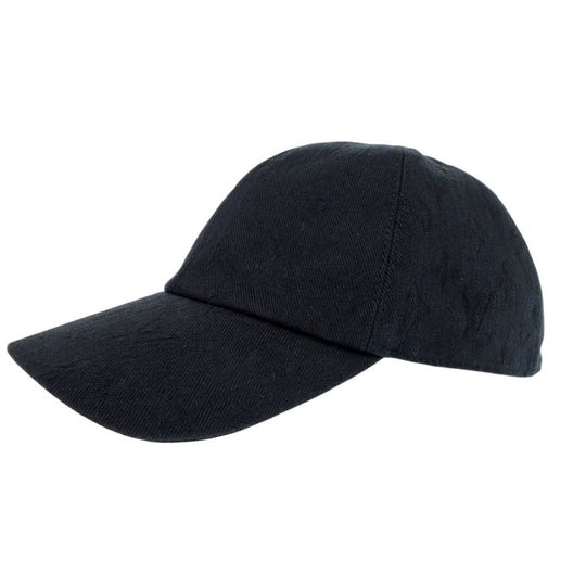 LOUIS VUITTON Other hats M76745 cotton black cap monogram essential