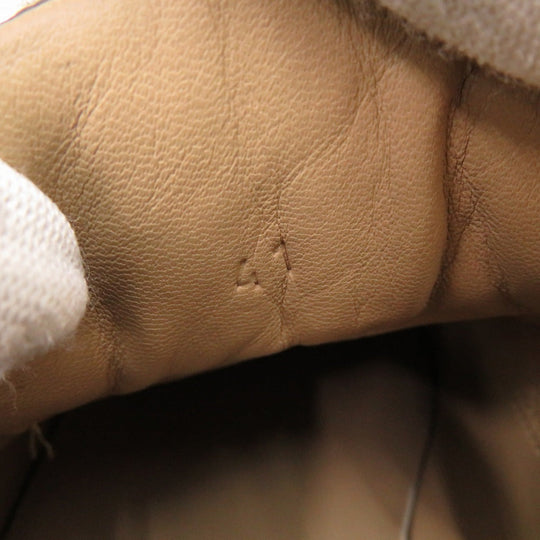 HERMES sneakers leather blue quick 41