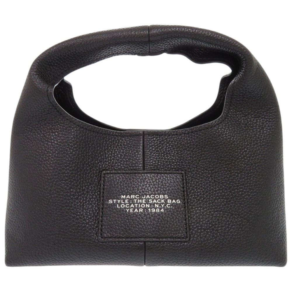 MARC JACOBS Handbag 2F3HSH020H01 leather black THE LEATHER SACK BAG MINI The Leather Sac Bag Mini