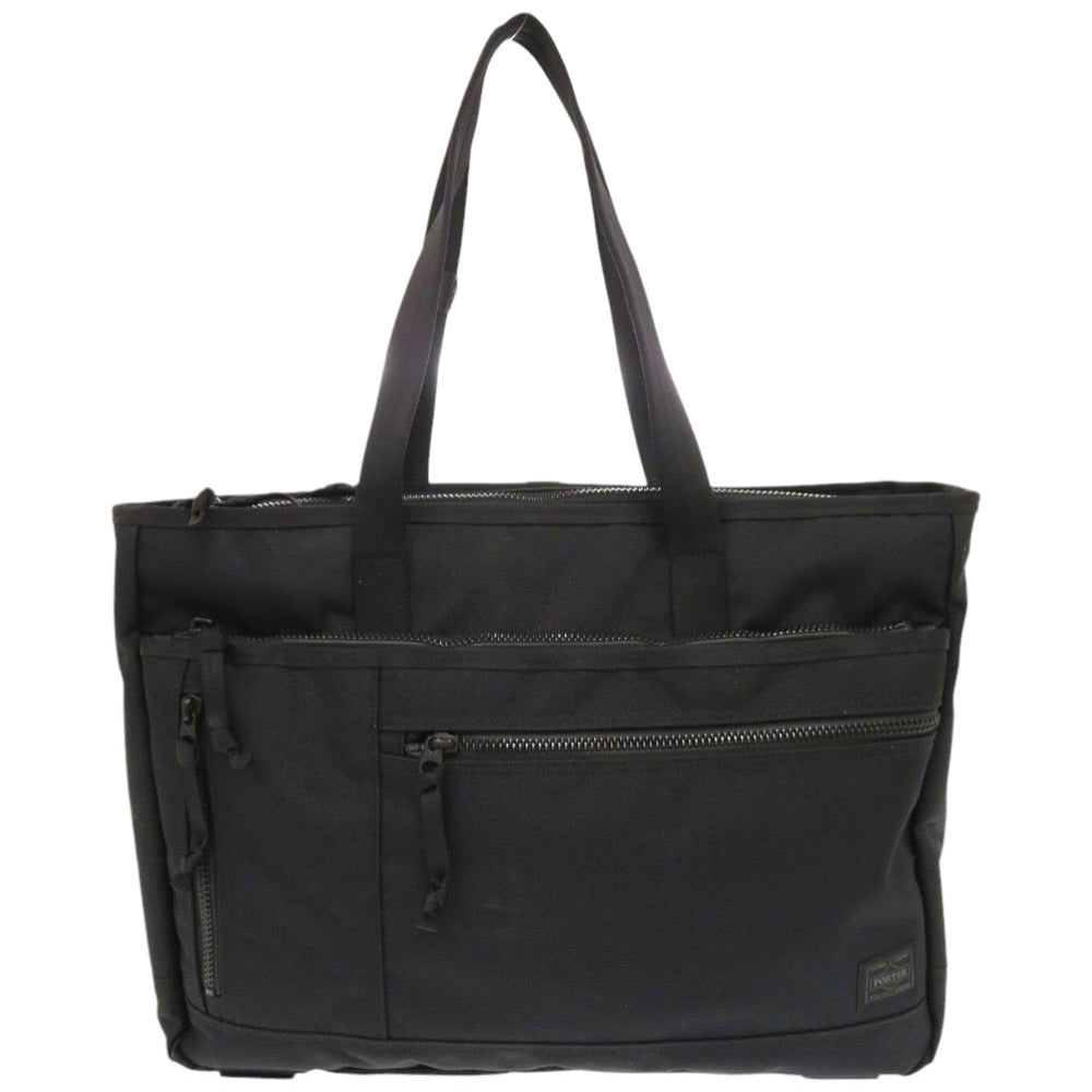 YOSHIDA & CO., LTD. Tote Bag Polyester, Nylon black INTERACTIVE TOTE BAG