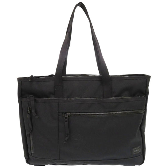YOSHIDA & CO., LTD. Tote Bag Polyester, Nylon black INTERACTIVE TOTE BAG