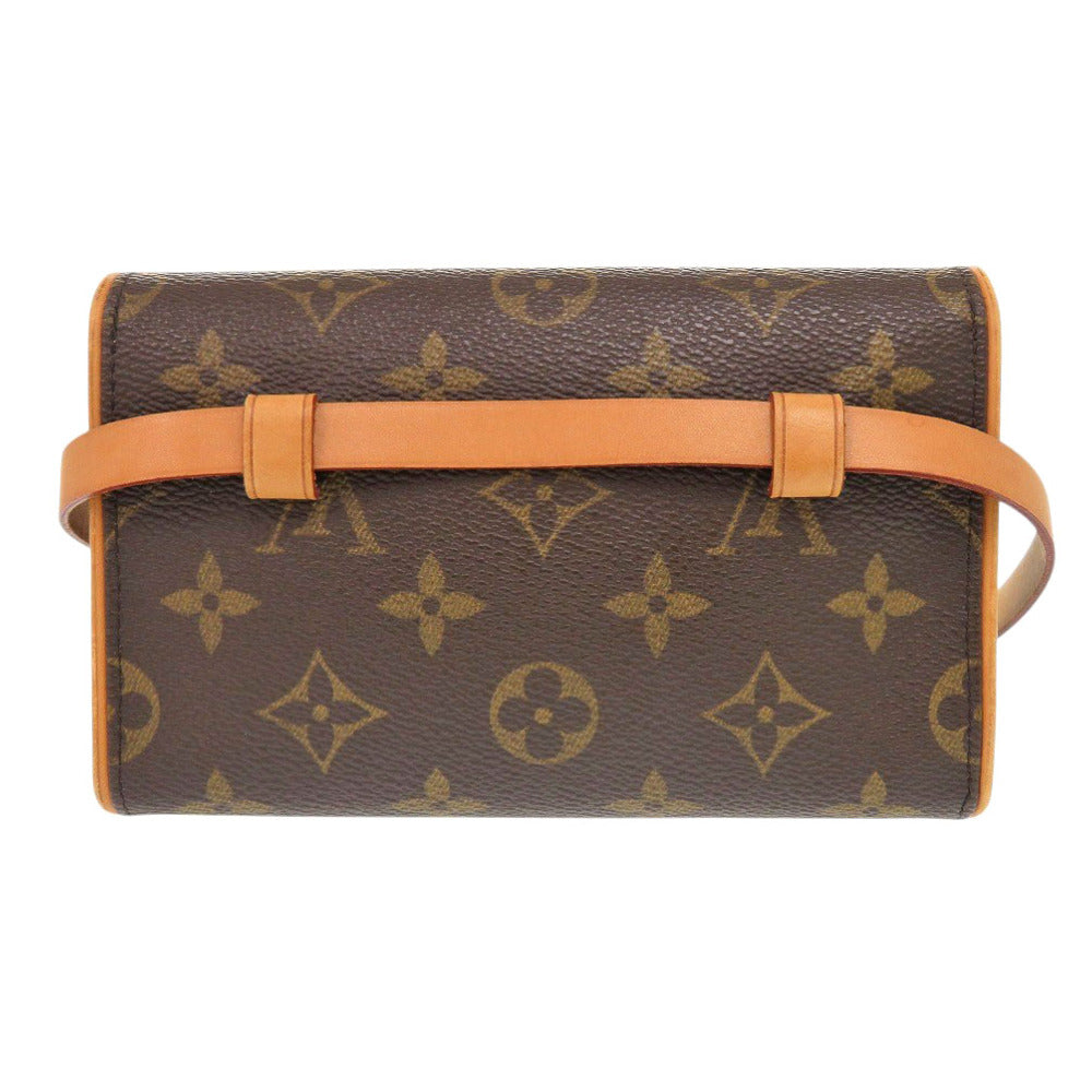 LOUIS VUITTON Waist bag M51855 Monogram canvas Brown Monogram Pochette Florentine Women Used Authentic