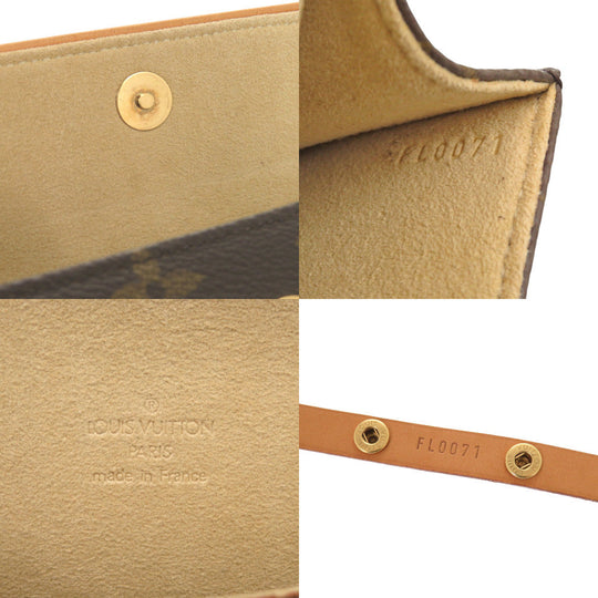 LOUIS VUITTON Waist bag M51855 Monogram canvas Brown Monogram Pochette Florentine Women Used Authentic