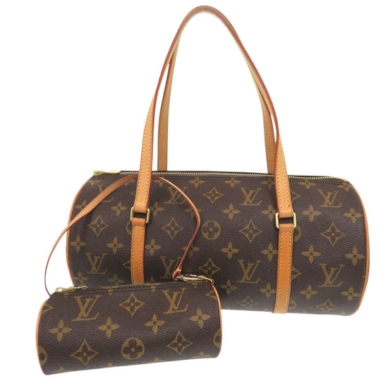 LOUIS VUITTON Handbag M51385 Monogram canvas Brown Monogram Papillon 30 with pouch