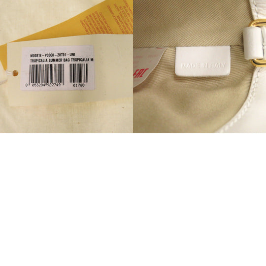 MARNI Shoulder Bag BMMP0067Q0 P3860 Cotton, Leather beige Tropicalia Micro