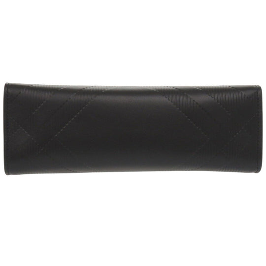 BURBERRY Clutch bag leather black