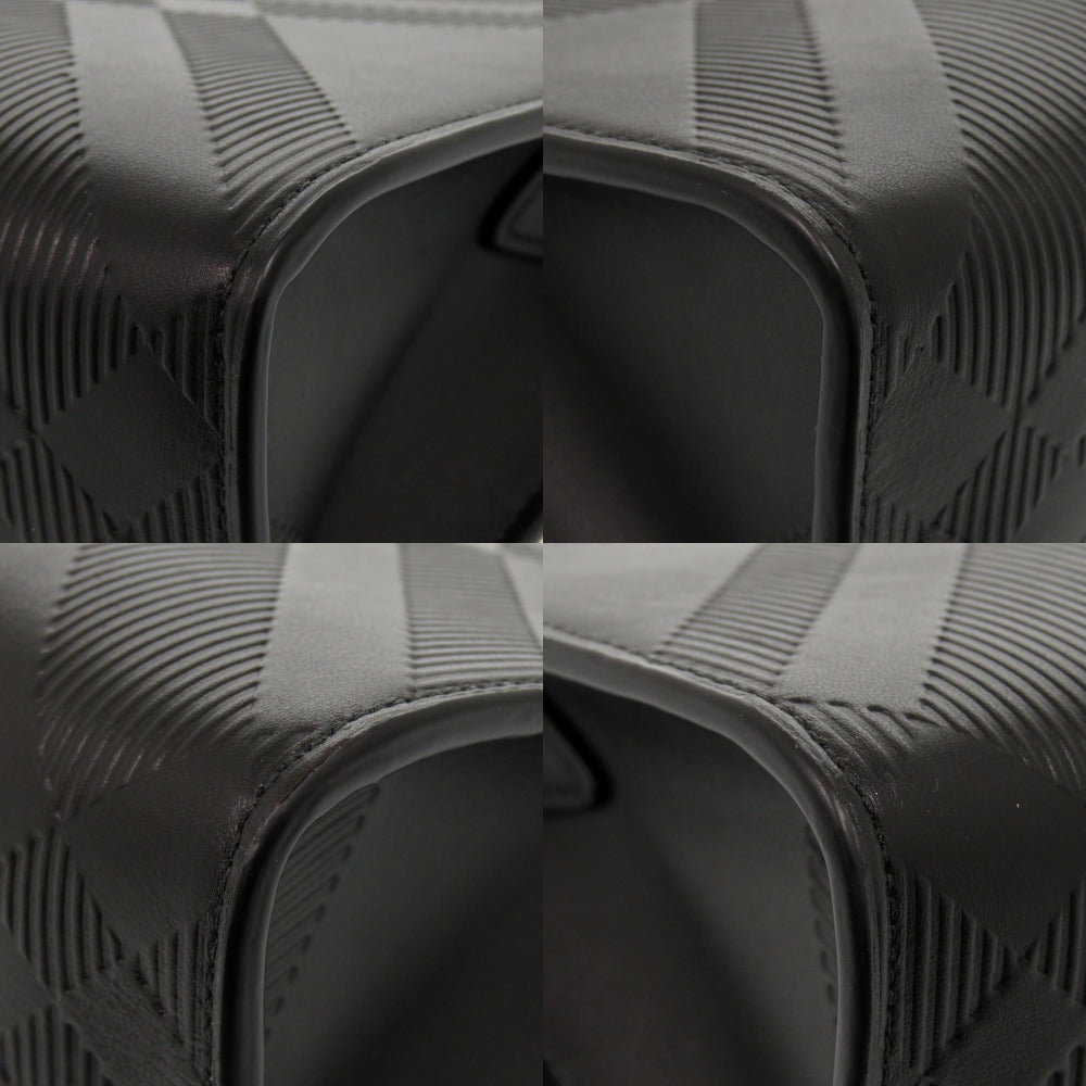 BURBERRY Clutch bag leather black