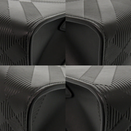 BURBERRY Clutch bag leather black