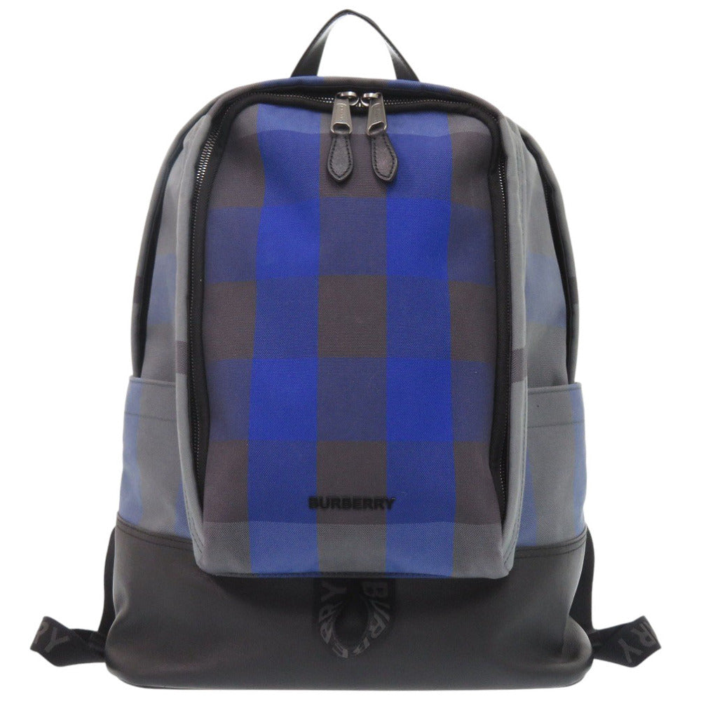 BURBERRY Backpack canvas blue