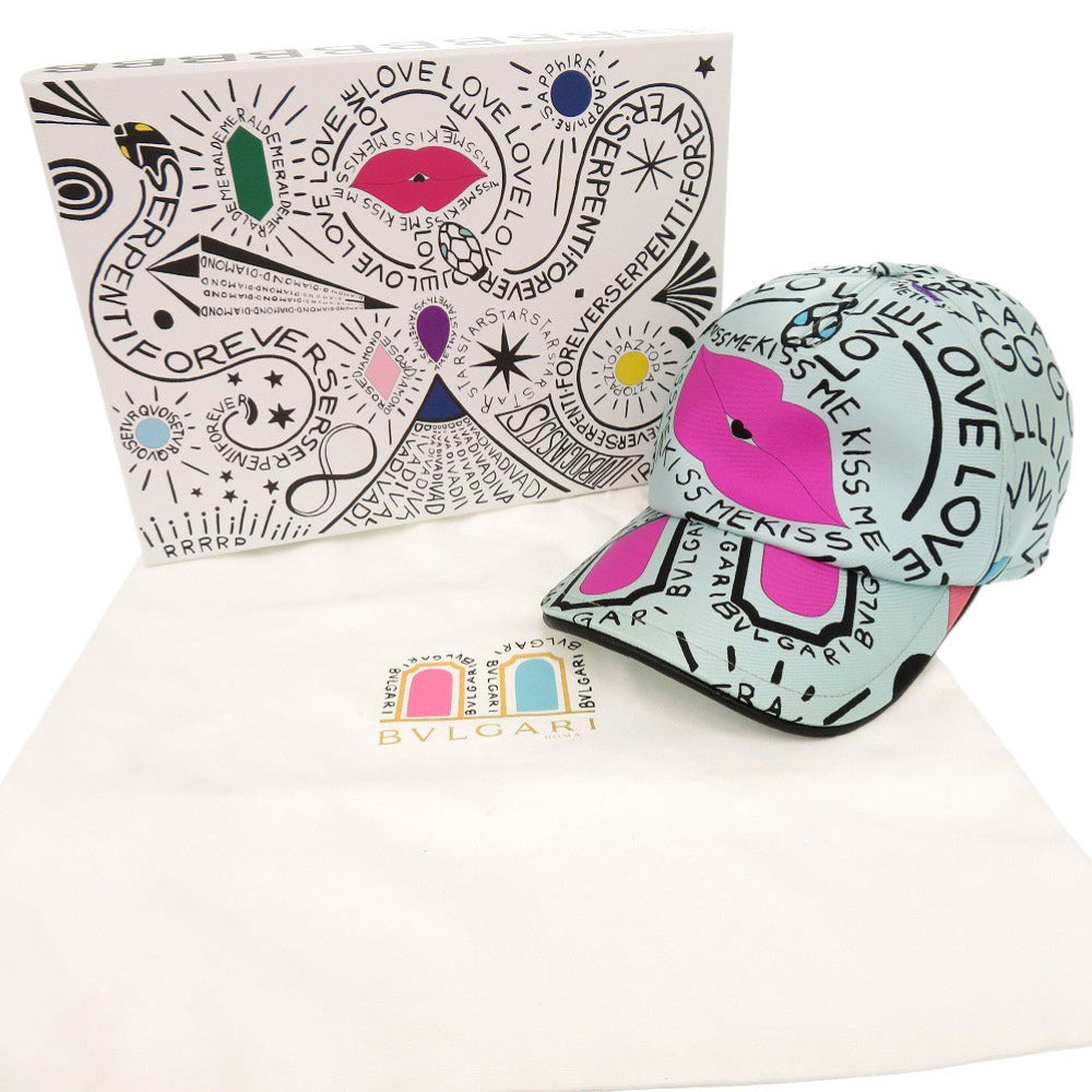 BVLGARI Other hats silk mint Onomatopoeia Bulgari Baseball Cap Pop(up)Cone Omotesando Pop-up Store Limited Edition