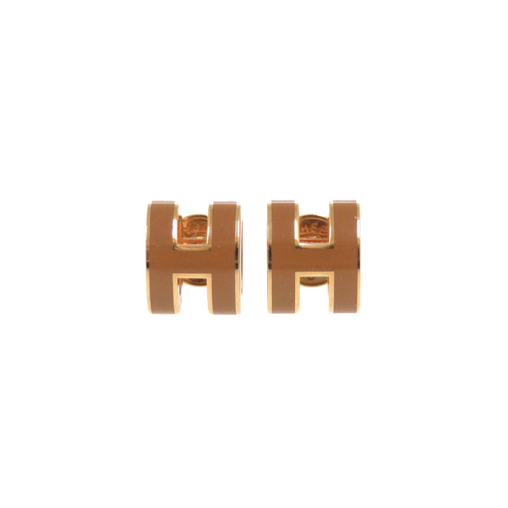 HERMES Pierce metal Brown Pop Ash Mini Pop H