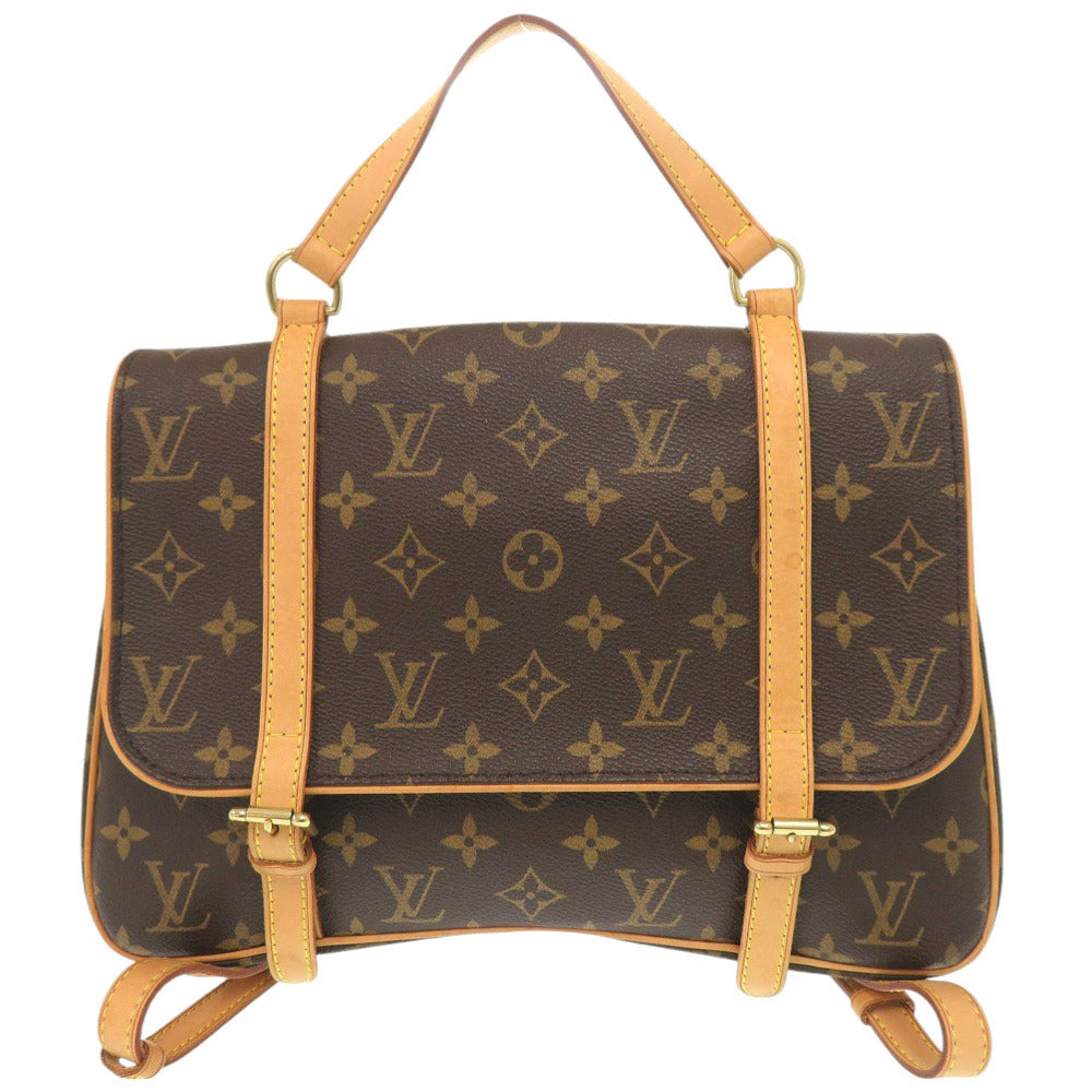 LOUIS VUITTON Backpack M51158 Monogram canvas Brown Monogram Marel Sac Ad