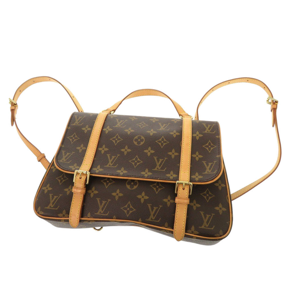 LOUIS VUITTON Backpack M51158 Monogram canvas Brown Monogram Marel Sac Ad