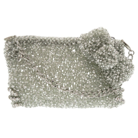 ANTEPRIMA Handbag PVC Silver Hello Kitty