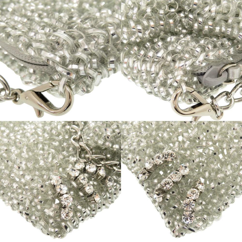 ANTEPRIMA Handbag PVC Silver Hello Kitty