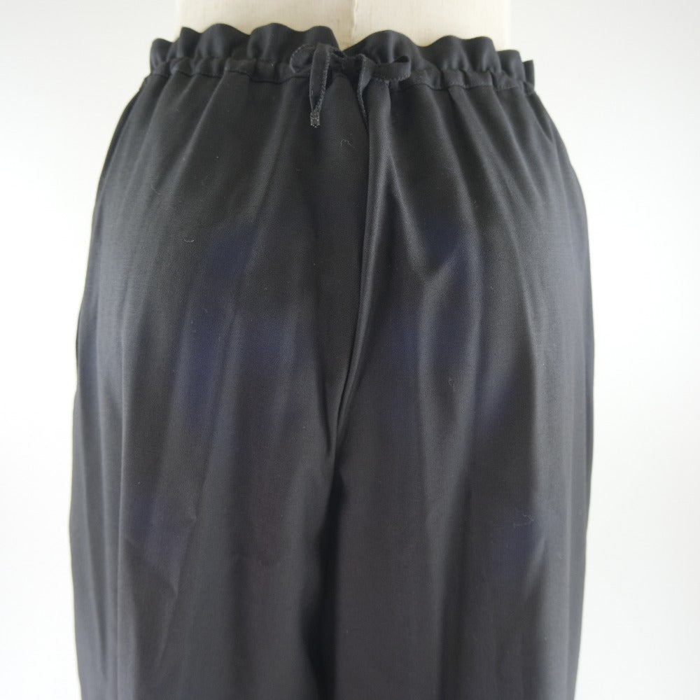 CHANEL Pants P12421V07021 wool black Women 38 Used Authentic