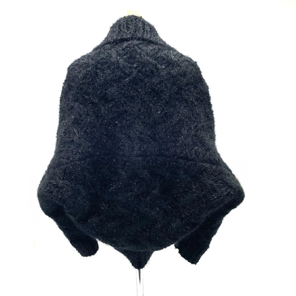 DOLCE&GABBANA cardigan FXA59T Angola black outer Dolman sleeve Women 38 Used Authentic