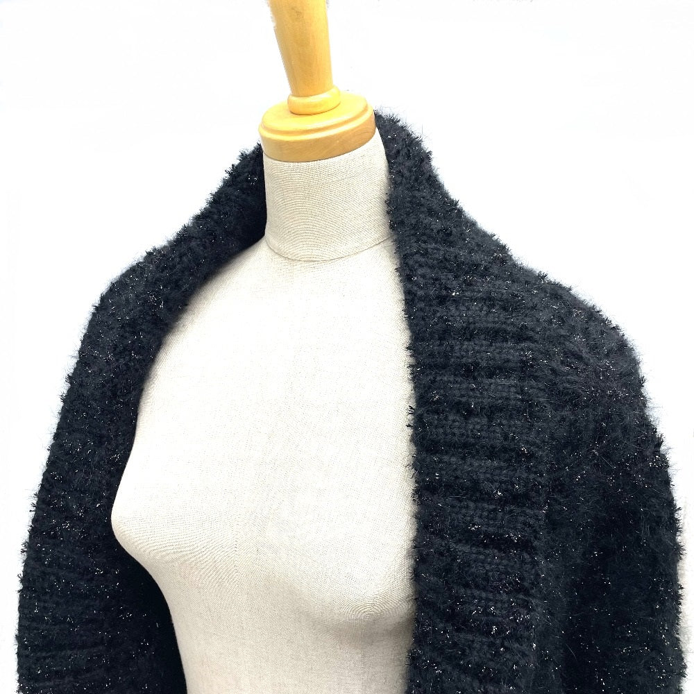 DOLCE&GABBANA cardigan FXA59T Angola black outer Dolman sleeve Women 38 Used Authentic