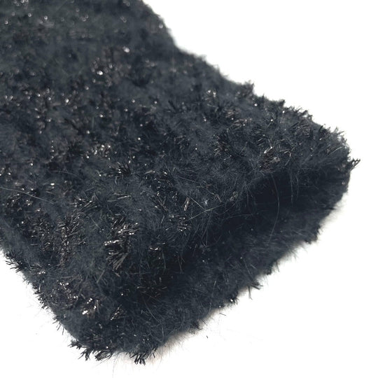 DOLCE&GABBANA cardigan FXA59T Angola black outer Dolman sleeve Women 38 Used Authentic