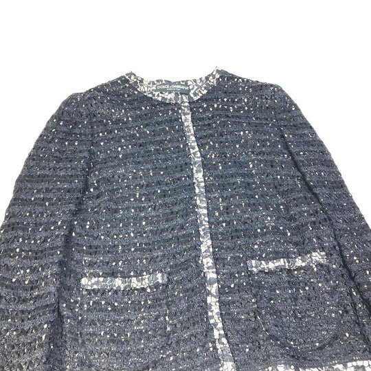 DOLCE&GABBANA cardigan Rayon black apparel tops outerwear race 40