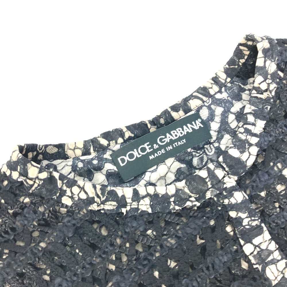 DOLCE&GABBANA cardigan Rayon black apparel tops outerwear race 40