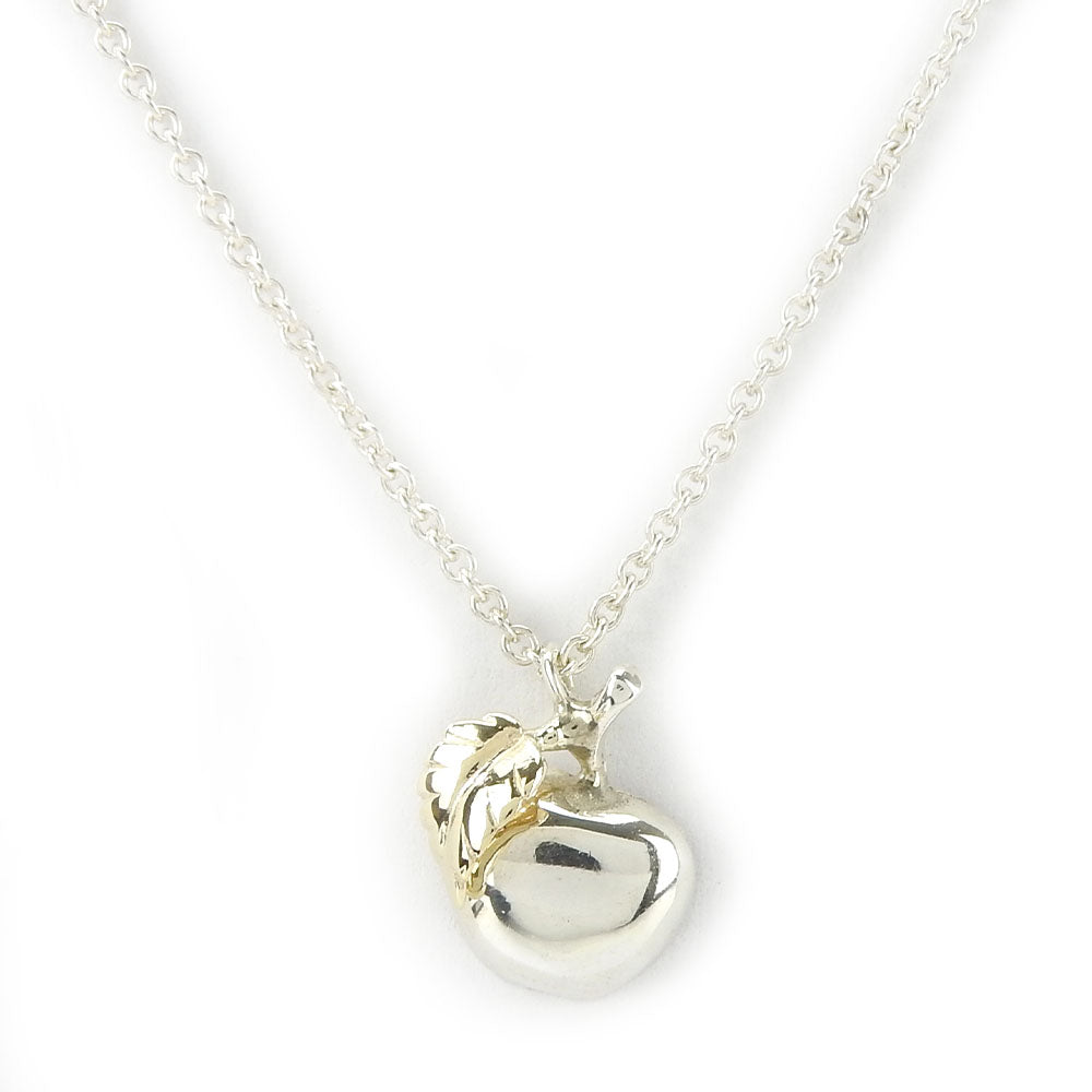 TIFFANY&Co. Necklace Sterling Silver, 14k Gold Silver Women Used Authentic