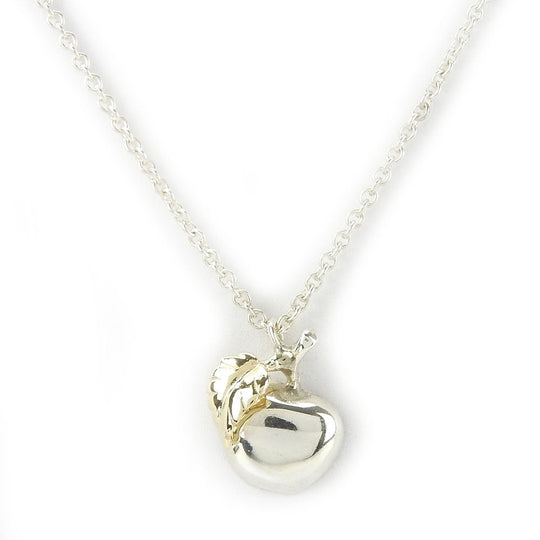 TIFFANY&Co. Necklace Sterling Silver, 14k Gold Silver Women Used Authentic