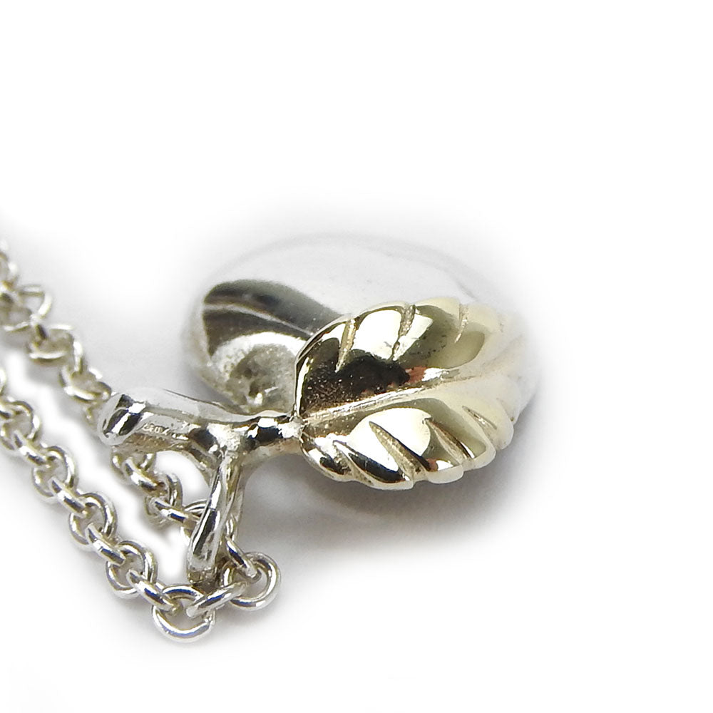 TIFFANY&Co. Necklace Sterling Silver, 14k Gold Silver Women Used Authentic