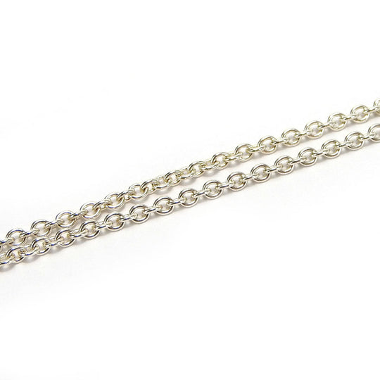 TIFFANY&Co. Necklace Sterling Silver, 14k Gold Silver Women Used Authentic