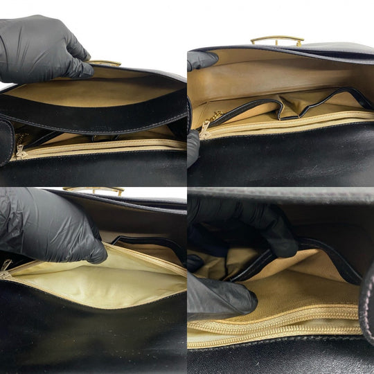 CELINE Shoulder Bag leather black