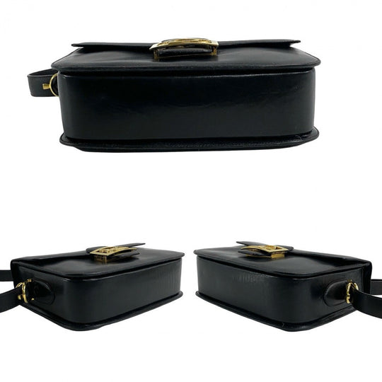 CELINE Shoulder Bag leather black