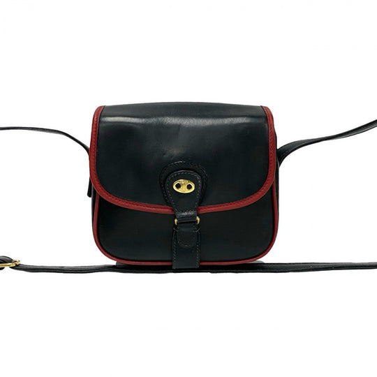 CELINE Shoulder Bag leather black