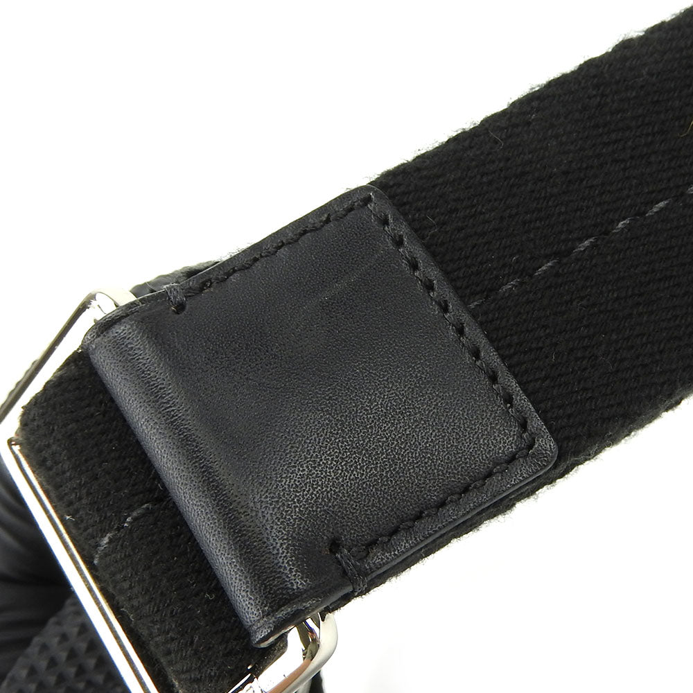 COACH Business bag F70549 Nylon, Leather black Signature mens Used Authentic