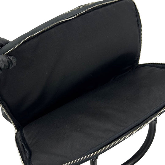 COACH Business bag F70549 Nylon, Leather black Signature mens Used Authentic