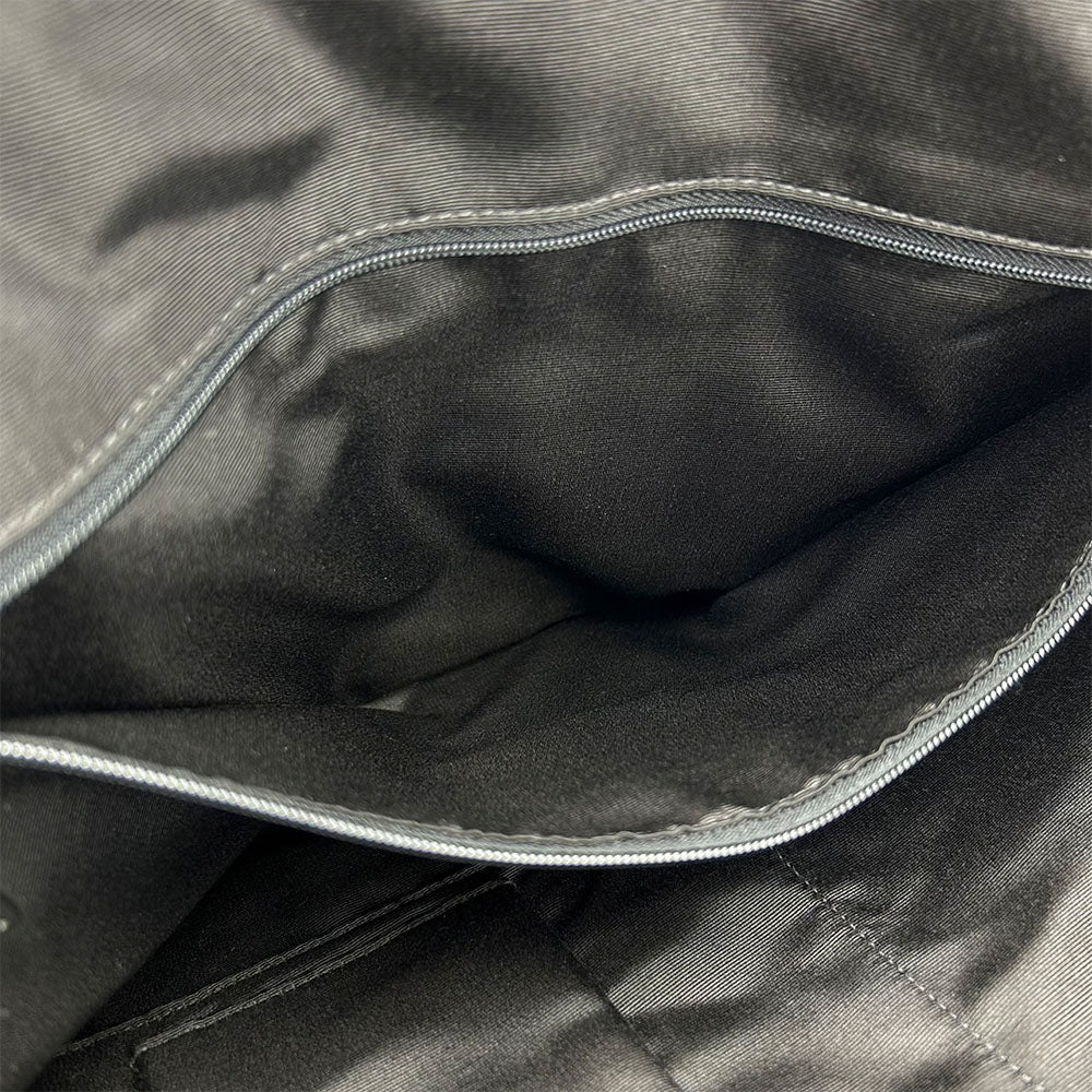 COACH Business bag F70549 Nylon, Leather black Signature mens Used Authentic