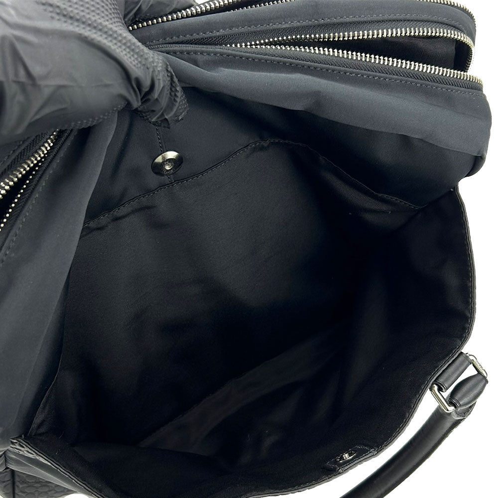 COACH Business bag F70549 Nylon, Leather black Signature mens Used Authentic