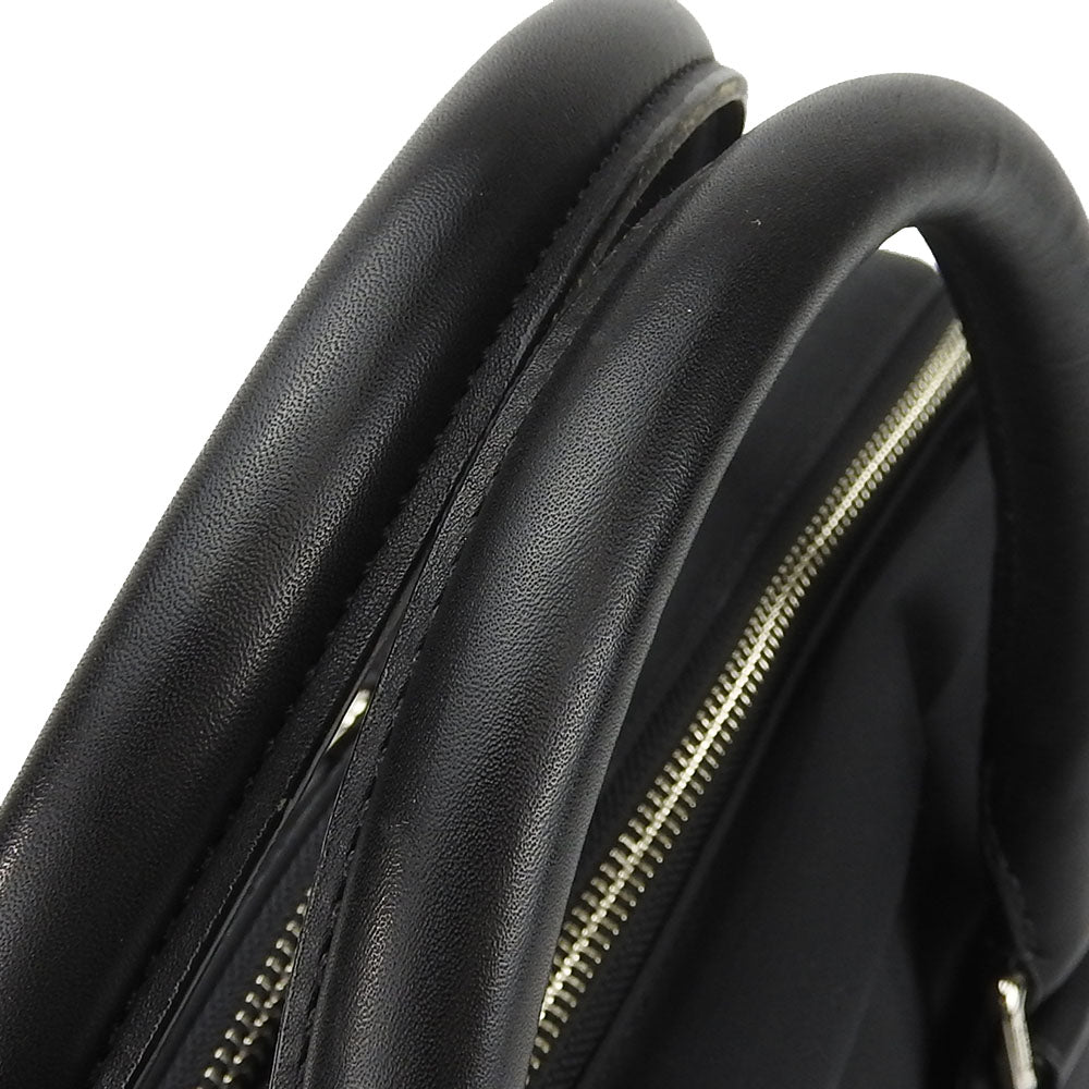 COACH Business bag F70549 Nylon, Leather black Signature mens Used Authentic