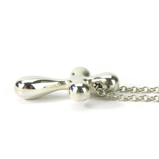 TIFFANY&Co. Necklace Silver925 Silver cross Women Used Authentic