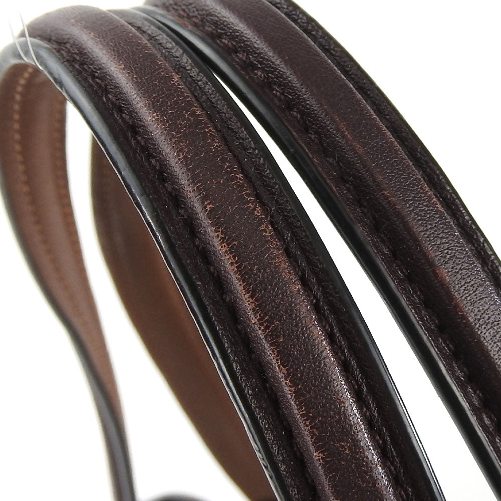 COACH Handbag F25952 leather purple Signature Women Used Authentic