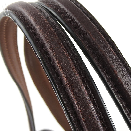 COACH Handbag F25952 leather purple Signature Women Used Authentic