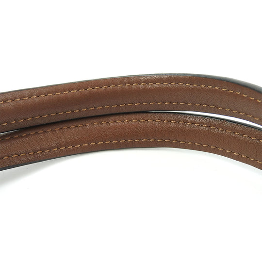 COACH Handbag F25952 leather purple Signature Women Used Authentic