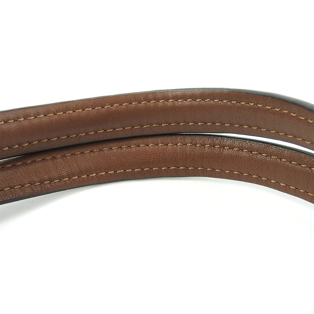 COACH Handbag F25952 leather purple Signature Women Used Authentic