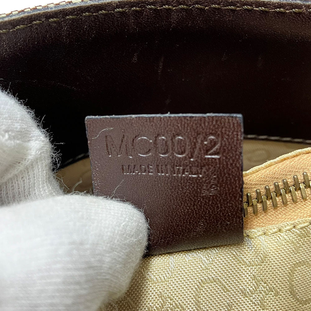 CELINE Tote Bag Canvas, Leather beige Sulky Women Used Authentic