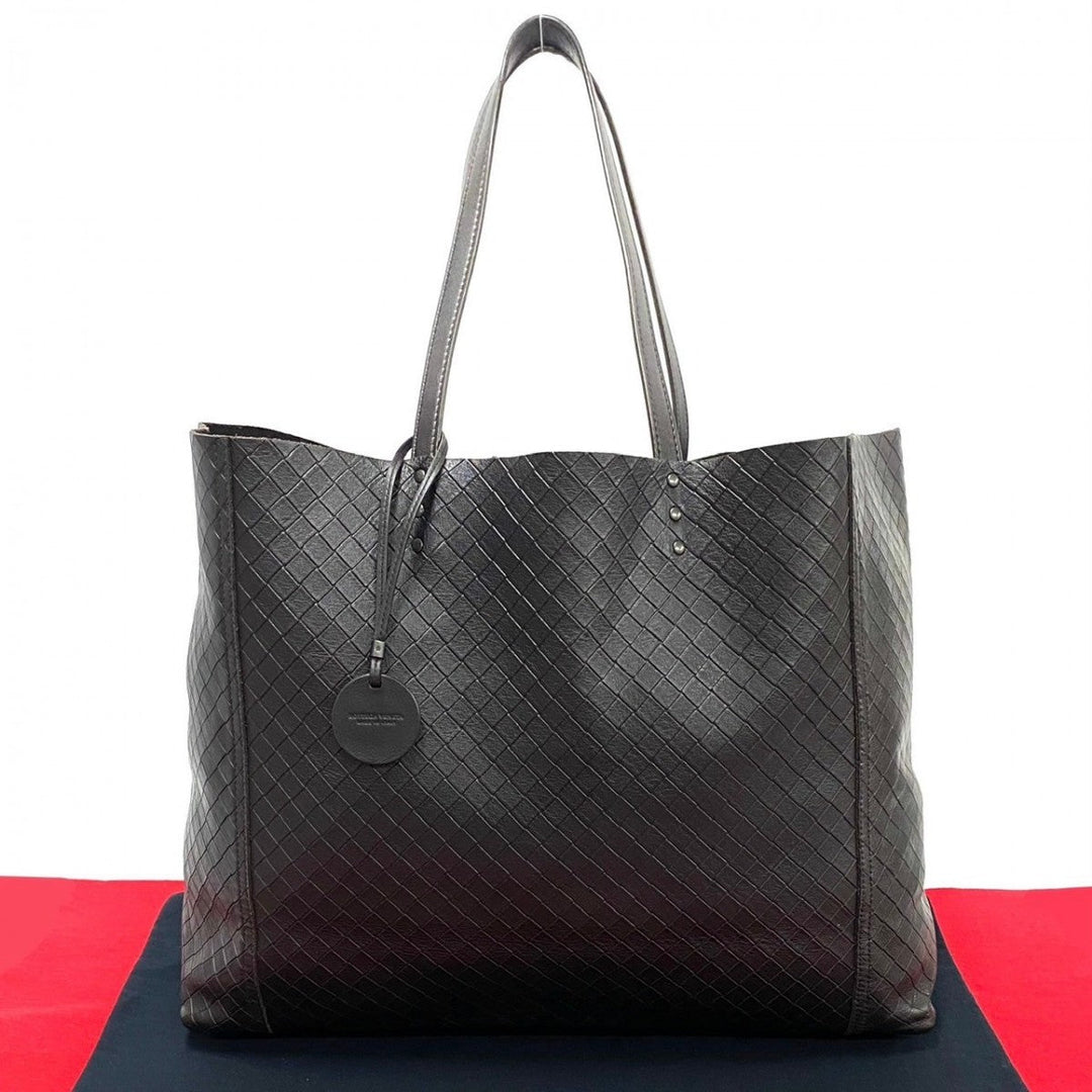 BOTTEGAVENETA Tote Bag leather Brown Mirage